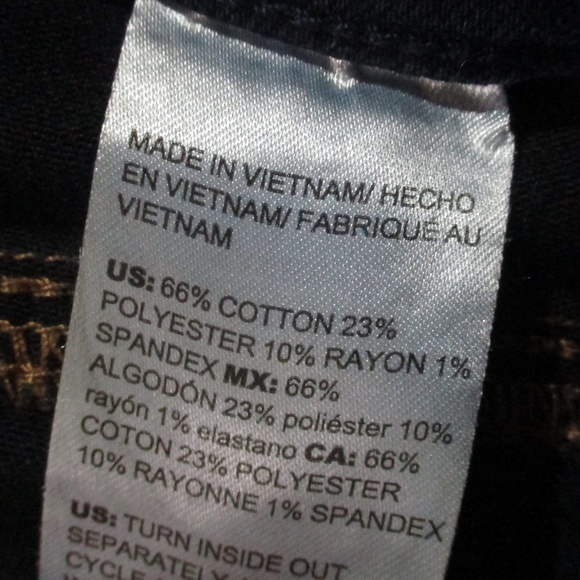 Chico's Jeans Women's 0.5 Dark Wash Pull On Jegging Stretch Denim - Picture 6 of 6